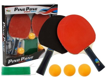 Síť na pingpongový set raket