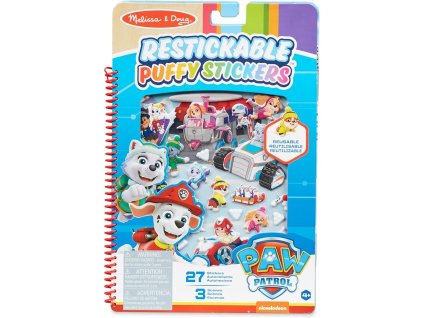 Melissa&Doug Tlapková patrola vystouplé opakovatelná samolepka Arktida Hora Jakea 33257