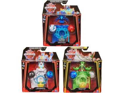 Spin Master Bakugan 3 startovní sady 9 figurek tvorů