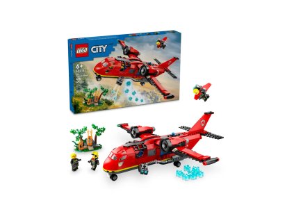LEGO City hasičské záchranné letadlo 478 dílků 60413
