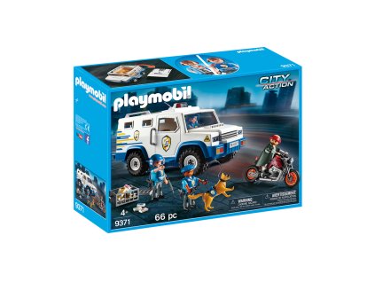 Playmobil City Action transporter peněz 71597
