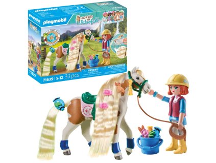 Playmobil Horses of Waterfall sada Ellie s koněm 33 dílků