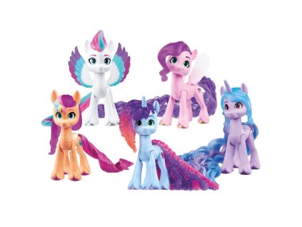My Little Pony sada 5 poníků s dlouhými ocasy F6344