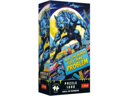 Trefl Puzzle 1000 dílků Hall of Horror Vlkodlak