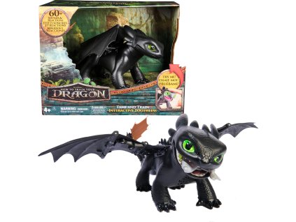 Jak vycvičit draka Interaktivní figurka Bezzubka Tame and Train
