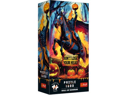 Trefl Puzzle 1000 dílků Hall of Horror Bezhlavý jezdec