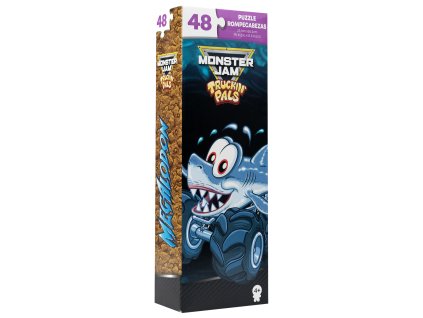 Puzzle Monster Jam 48 dílků Truckin' Pals 26,2 x 23,1 cm