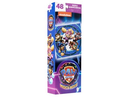 Puzzle Tlapková patrola 48 dílků The Mighty Movie Velký film 26,2 x 23,1 cm