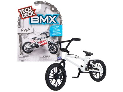 Tech Deck fingerbike BMX kolo Cult bílé