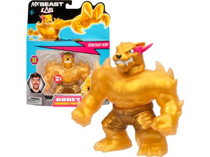 Figurka Mr Beast Lab Stretchy Hero Protahovací hrdina Legendary Panther
