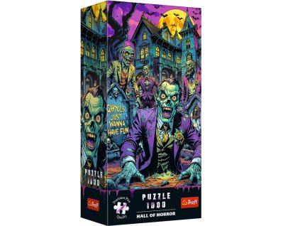 Trefl Puzzle 1000 dílků Hall of Horror Zombie