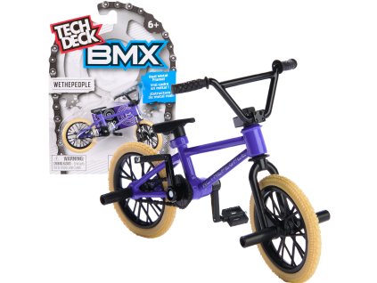 Tech Deck malá sada fingerbike BMX mini kolo na prsty WeThePeople fialové + samolepky