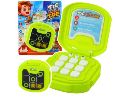 Piškvorky elektronická hra 9 módů zelená