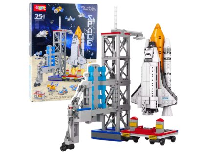 Vesmírná stanice raketa 3 v 1 stavebnice 25 modelů 699 ks