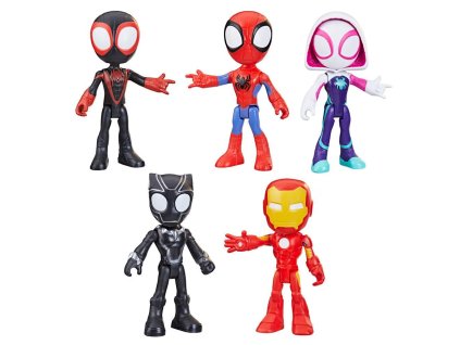 Marvel Spidey a jeho Parťáci Sada Figurek 5-Pack F8401