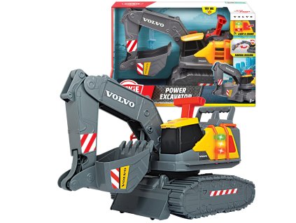 Stavební Stroj Rypadlo Volvo Power Pojazd Zvuk Světlo