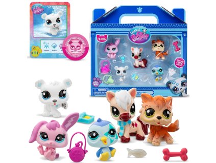 Sada Littlest Pet Shop Collector Set Sběratelské Figurky + Doplňky