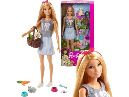 Mattel FPR48 Barbie Panenka se Zvířátky