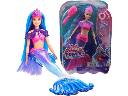 Panenka Barbie Mermaid Power Malibu Mermaid + příslušenství