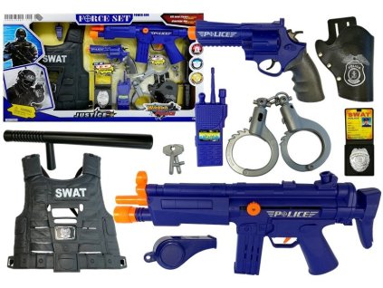 Policejní herní set chrastící tombola