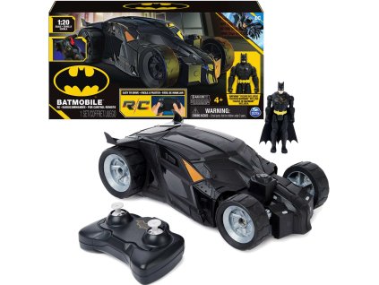 Batman Batmobile RC auto na dálkové ovládání a figurka DC Comics