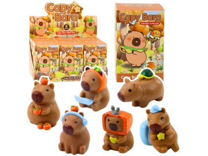 Překvapení Kapibara Figurka Blind Box Mix