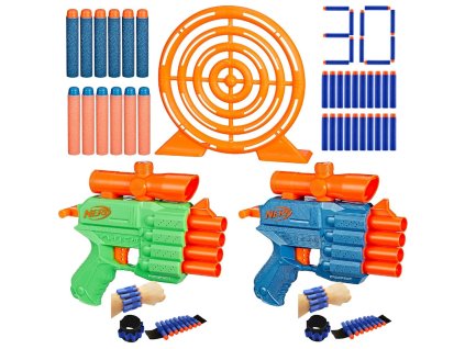 Nerf Elite 2.0 Face-Off Target Set 2× Prospect F8273 + 30 šipek + 2× náramek