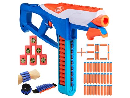Nerf N Series Infinite F8631 sada 30 šipek + pěnové terče + náramek