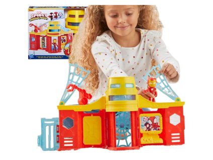 Marvel Spidey a jeho úžasní přátelé – sada Věž Iron Mana F9351