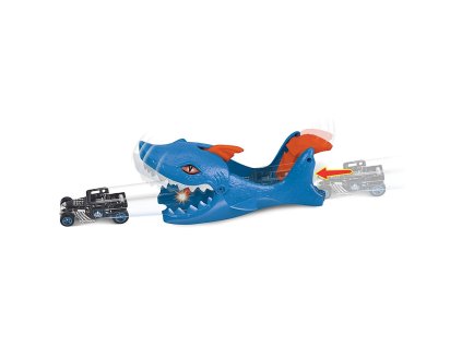 Hot Wheels vystřelovač se žralokem + autíčko GVF43