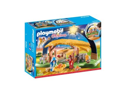 Playmobil stáj s osvětlením 9494