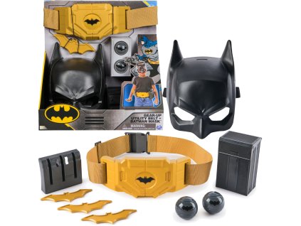 Batman sada – maska a opasek s doplňky DC Comics