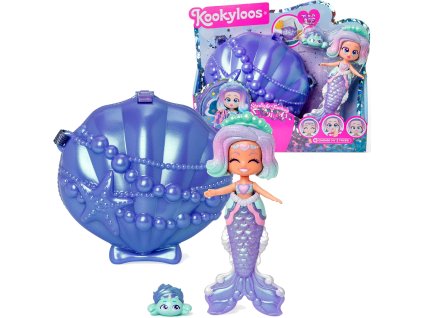 KookyLoos Starlight Fantasy Mermaid figurka mořské víly s kabelkou a doplňky