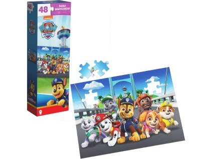 Puzzle Tlapková patrola 48 dílků Paw Patrol 27,9 × 38,1 cm