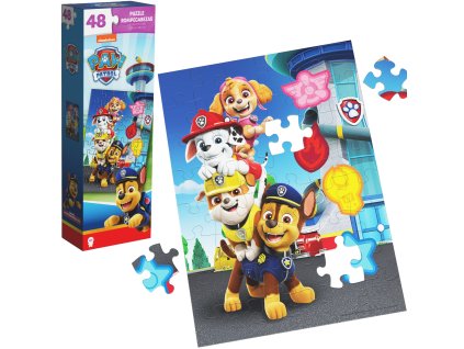 Puzzle Tlapková patrola 48 dílků Paw Patrol 27,9 × 38,1 cm