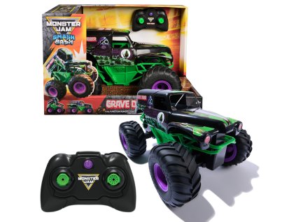 Monster Jam Smash & Bash Grave Digger – velké dálkově ovládané RC auto