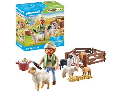 Playmobil Country sada Pastevec s ovcemi 22 dílků