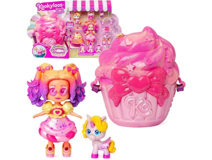 KookyLoos Cupcake Dreams sběratelská figurka s kabelkou a doplňky