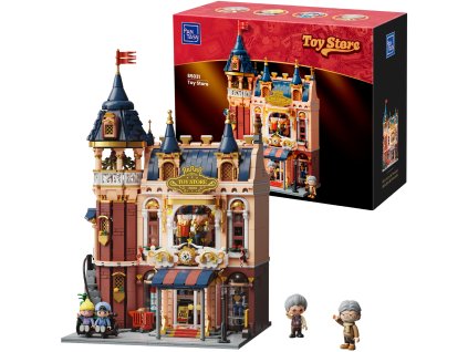 Pantasy konstrukční stavebnice Obchod s hračkami Toy Store 2978 dílků