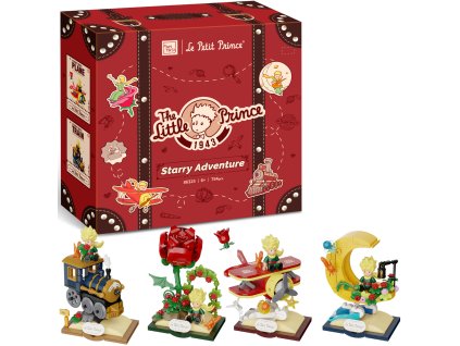 Pantasy konstrukční stavebnice Malý princ – Hvězdná cesta, sada 754 dílků