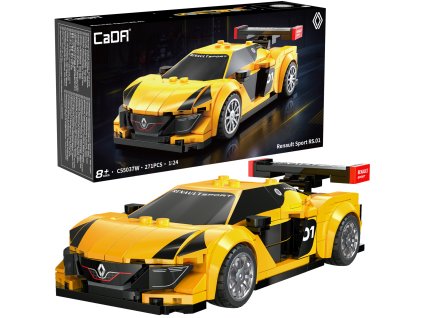 CaDA konstrukční stavebnice závodní auto Renault Sport RS.01 271 dílků