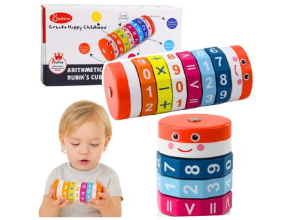 Vzdělávací matematický váleček pro děti – Nuka, počítací hlavolam