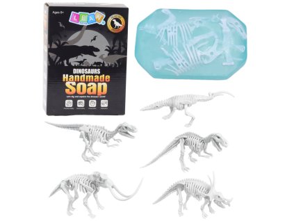 Kreativní sada 2v1 – výroba mýdla a vykopávky dinosaurů