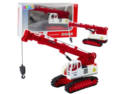 Pásový jeřáb – otočná kabina, světla, nastavování, zvuky, kov