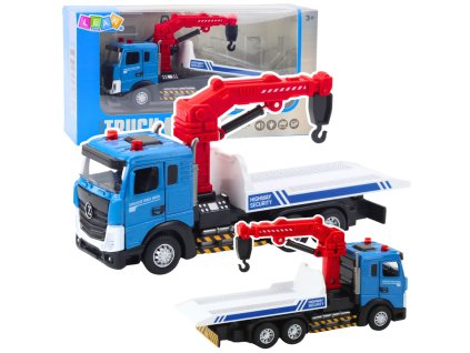 Odtažný vůz – kovová kabina, světla a zvuky