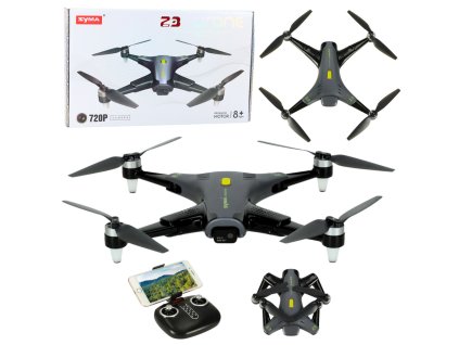Dron Syma Z3 PRO – HD kamera, WiFi, RC, černý