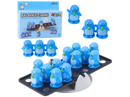 Vzdělávací balanční hra Modrý tučňák pro děti