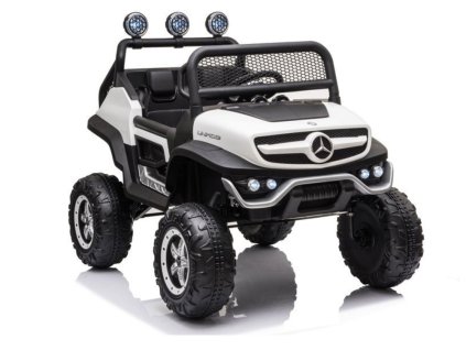 Elektro  Mercedes Unimog S Bílá