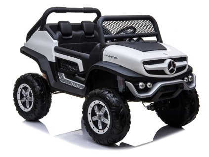 Mercedes Unimog Elektrické autíčko Bílé
