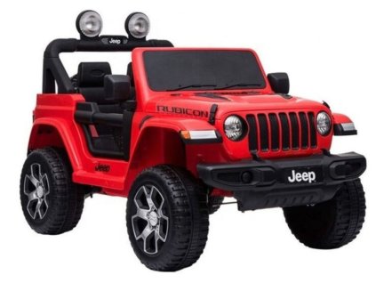 Elektrické autíčko Jeep Rubicon 4x4 červená